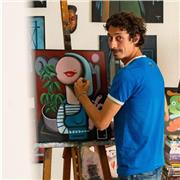 Artiste peintre professionnel licencié en Arts Plastiques donne cours pour apprendre à se (re)découvrir via la peinture acrylique